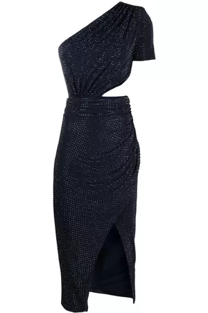 Self-Portrait Vestido midi con abertura