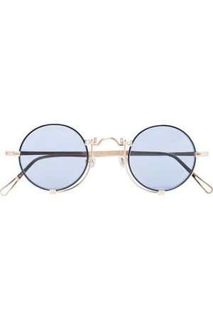 MATSUDA Gafas de sol 10601H Heritage con montura redonda