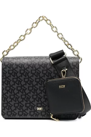 DKNY Bolso shopper con monograma estampado