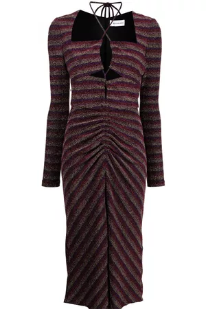 Rebecca Vallance Vestido con detalle de purpurina