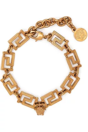 VERSACE Pulsera con detalle Greca Medusa