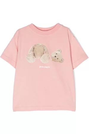 Palm Angels Camiseta con oso estampado