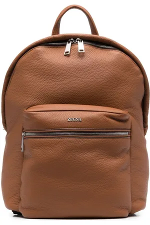 Ermenegildo Zegna Mochila con placa del logo