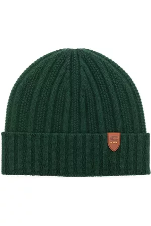 Coach Mujer Gorros - Cashmere ribbed-knit beanie