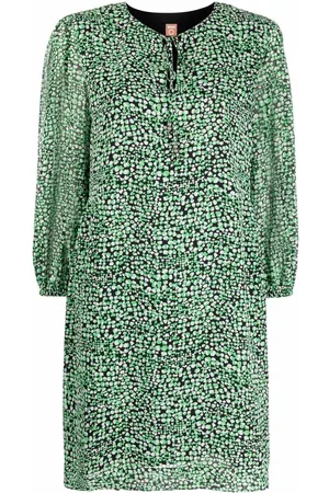 HUGO BOSS Vestido con motivo gráfico