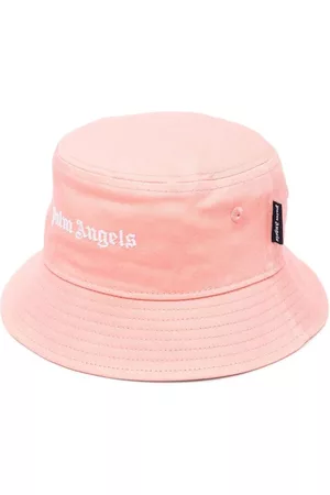 Palm Angels Sombrero de pescador con logo bordado