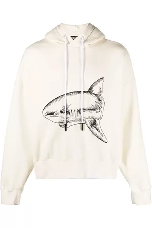 Palm Angels Sudadera con capucha y estampado Split Shark