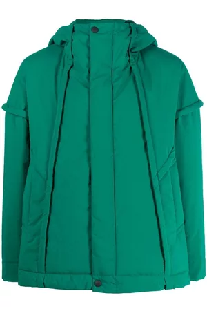Issey Miyake Plumífero Frame con capucha