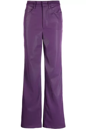 ROTATE Pantalones rectos de talle alto