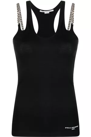 Stella McCartney Top con cadena Falabella