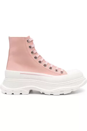 Alexander McQueen Botines con suela oversize