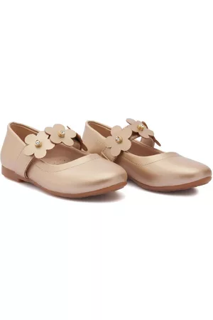 Tulleen Bailarinas con correa con detalles florales