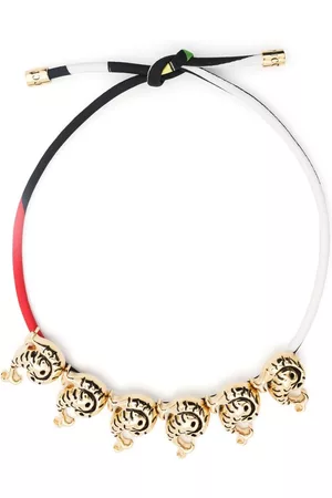Puccini Collar con motivo P Marmo