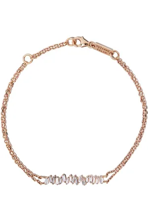 Suzanne Kalan Pulsera en oro de 18kt con diamantes