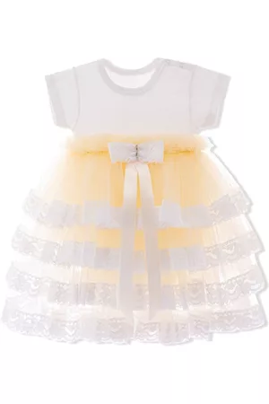 Tulleen Vestido Bella con volantes