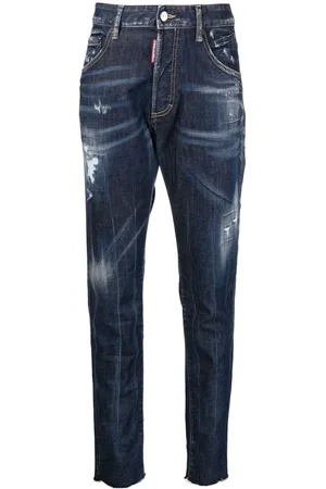 Dsquared2 Vaqueros Dan skinny de talle medio