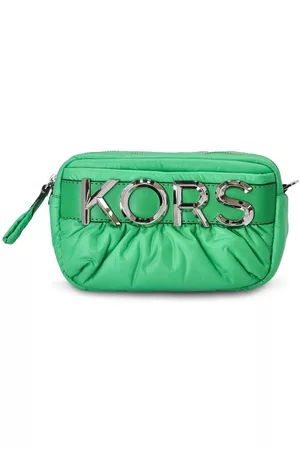 Michael Kors Bandolera con placa del logo