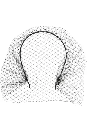 Jennifer Behr Diadema Voilette con detalle de velo