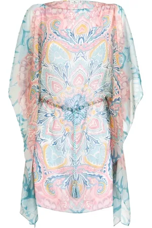 Etro Vestido tubo con motivo gráfico