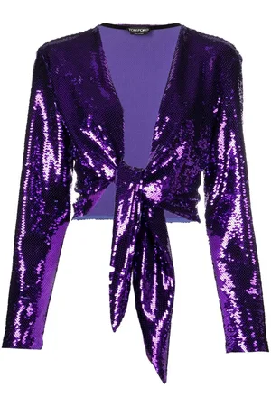 Tom Ford Blusa con lentejuelas