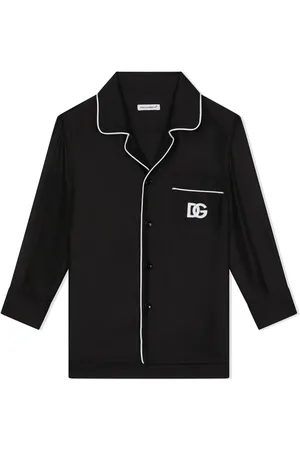 Dolce & Gabbana Camisa con logo bordado