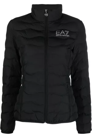 EA7 Plumífero con logo estampado