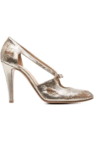 Maison Margiela Zapatos metalizados con tacón de 100 mm