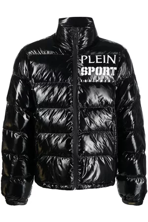 Philipp Plein Plumífero con logo estampado