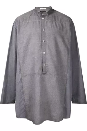 Nicolas Andreas Taralis Camisa con cuello mao