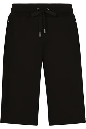 Dolce & Gabbana Pantalones cortos de deporte con etiqueta del logo