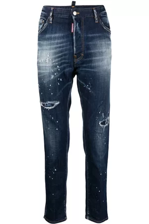Dsquared2 Vaqueros skinny con salpicaduras de pintura
