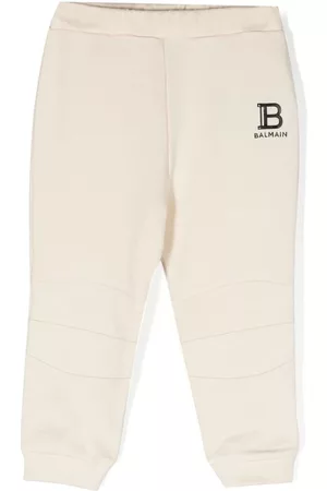 Balmain Pantalones de chándal con logo estampado
