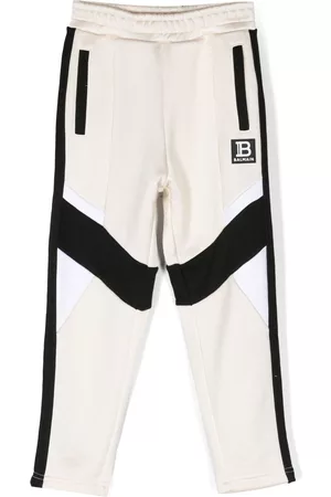 Balmain Pantalones de chándal con parche del logo