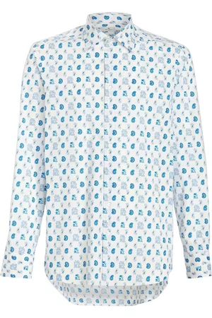 Etro Camisa estampada con botones
