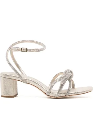 Loeffler Randall Sandalias Leather Bow con tacón de 60 mm