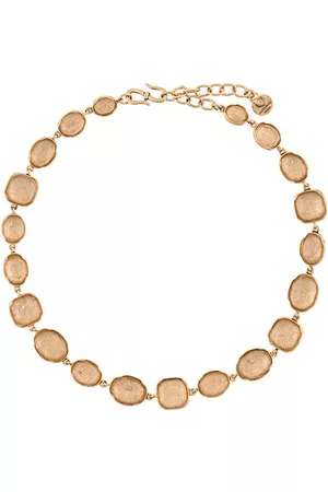 Goossens Collar con apliques de cabujones