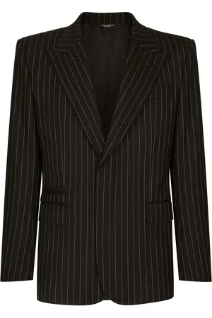 Dolce & Gabbana Blazer a rayas diplomáticas con botones
