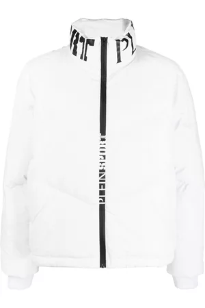 Philipp Plein Plumífero con logo estampado