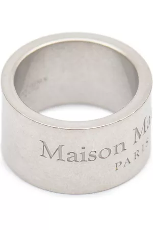 Maison Margiela Anillo con logo grabado