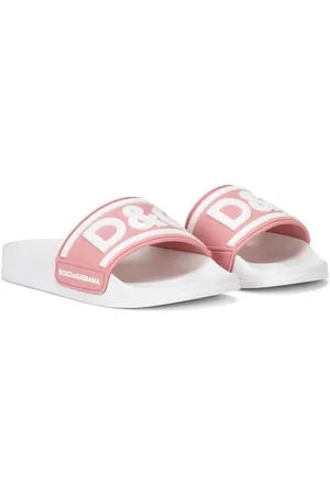 Dolce & Gabbana Chanclas con logo estampado