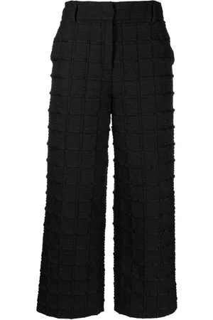 Cecilie Bahnsen Pantalones capri Jaylee de talle medio