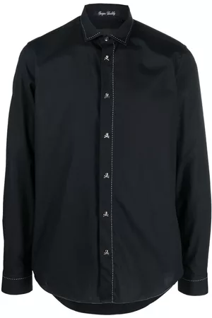 Philipp Plein Camisa con costuras en contraste