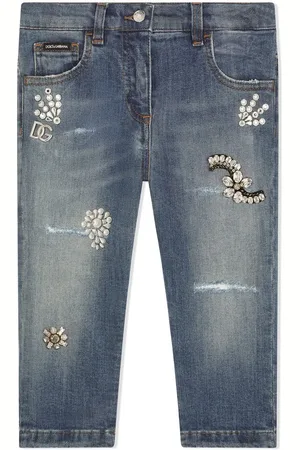 Dolce & Gabbana Vaqueros slim con joyas
