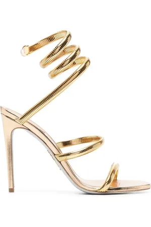 RENE CAOVILLA Sandalias con tiras cruzadas y tacón de 105mm