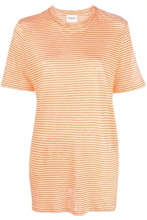 Marant Etoile Camiseta Leontine a rayas