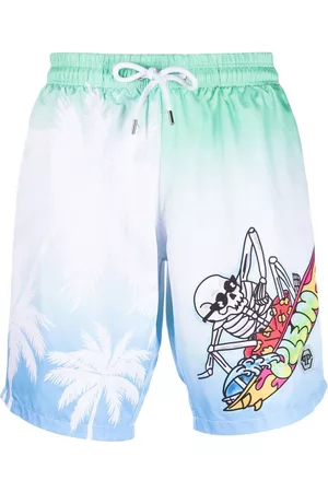 Philipp Plein Bañador con motivo gráfico