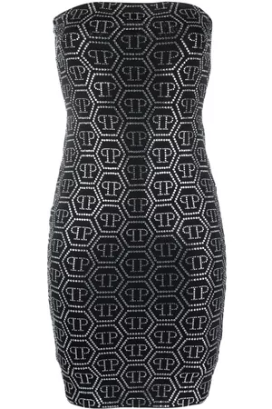 Philipp Plein Vestido corto con lentejuelas