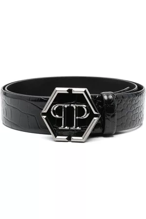 Philipp Plein Cinturón con hebilla del logo Hexagon