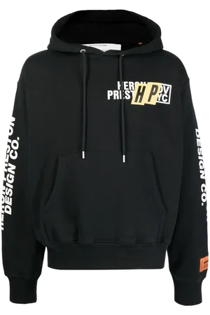 Heron Preston Sudadera Real Estate con logo estampado