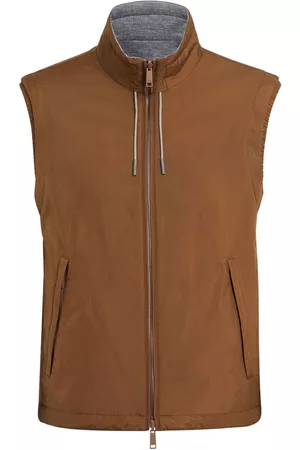Ermenegildo Zegna Chaleco reversible con cremallera